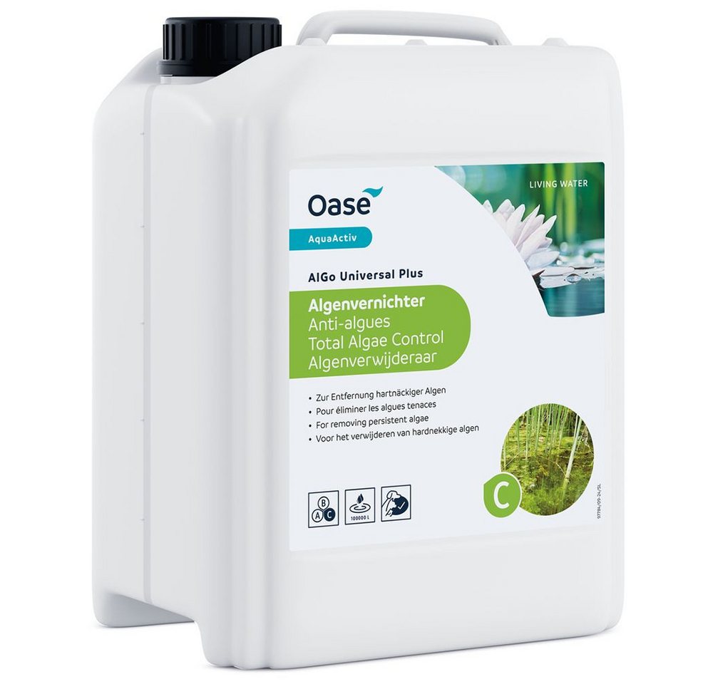 OASE Teichfilter Oase AquaActiv AlGo Universal Plus Algenvernichter 5 Ltr.