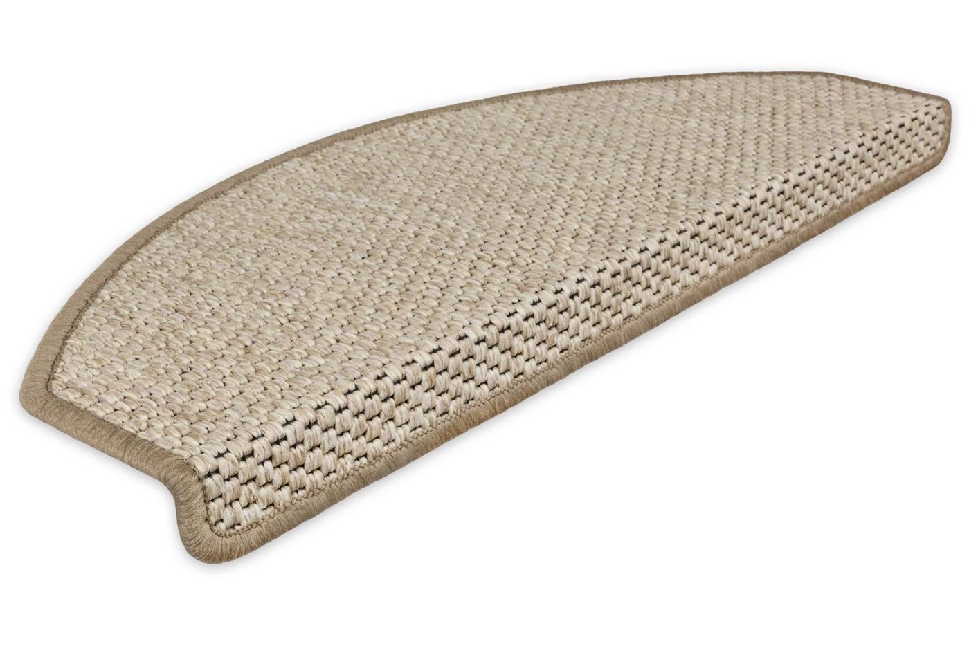 Metzker® Stufenmatte Stufenmatten Göteborg Halbrund, halbrund, Höhe: 8 mm, 18 Stück - Hellbraun Bild 3