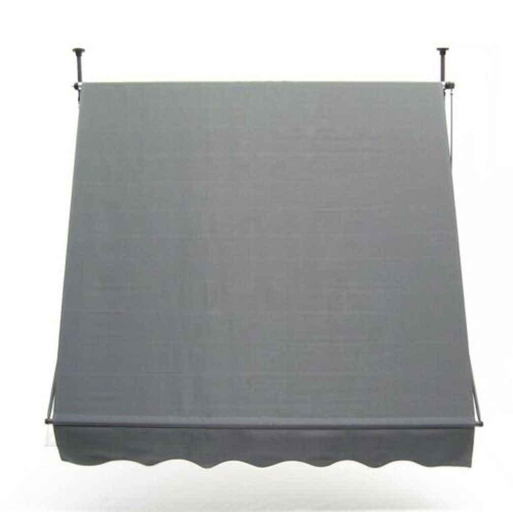 Apex Markise Markise Klemmmarkise 150cm Balkonmarkise Sonnenschutz Handkurbel Bild 5