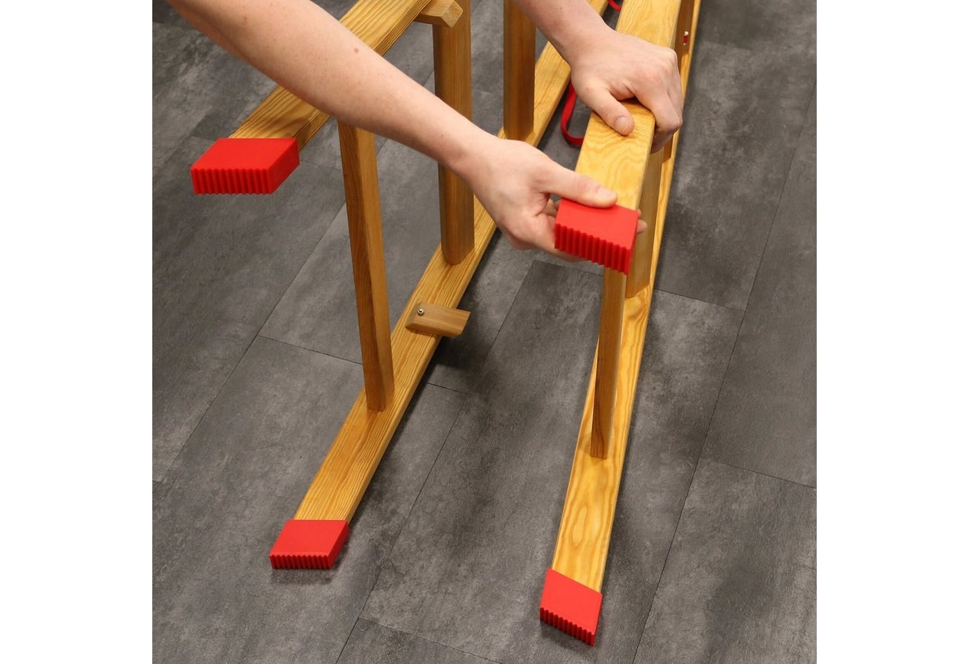 Jumbo Trittleiter Kunststofffuss für Holzleiter 4 Stück 48AWFODL (4er-Set) Bild 4
