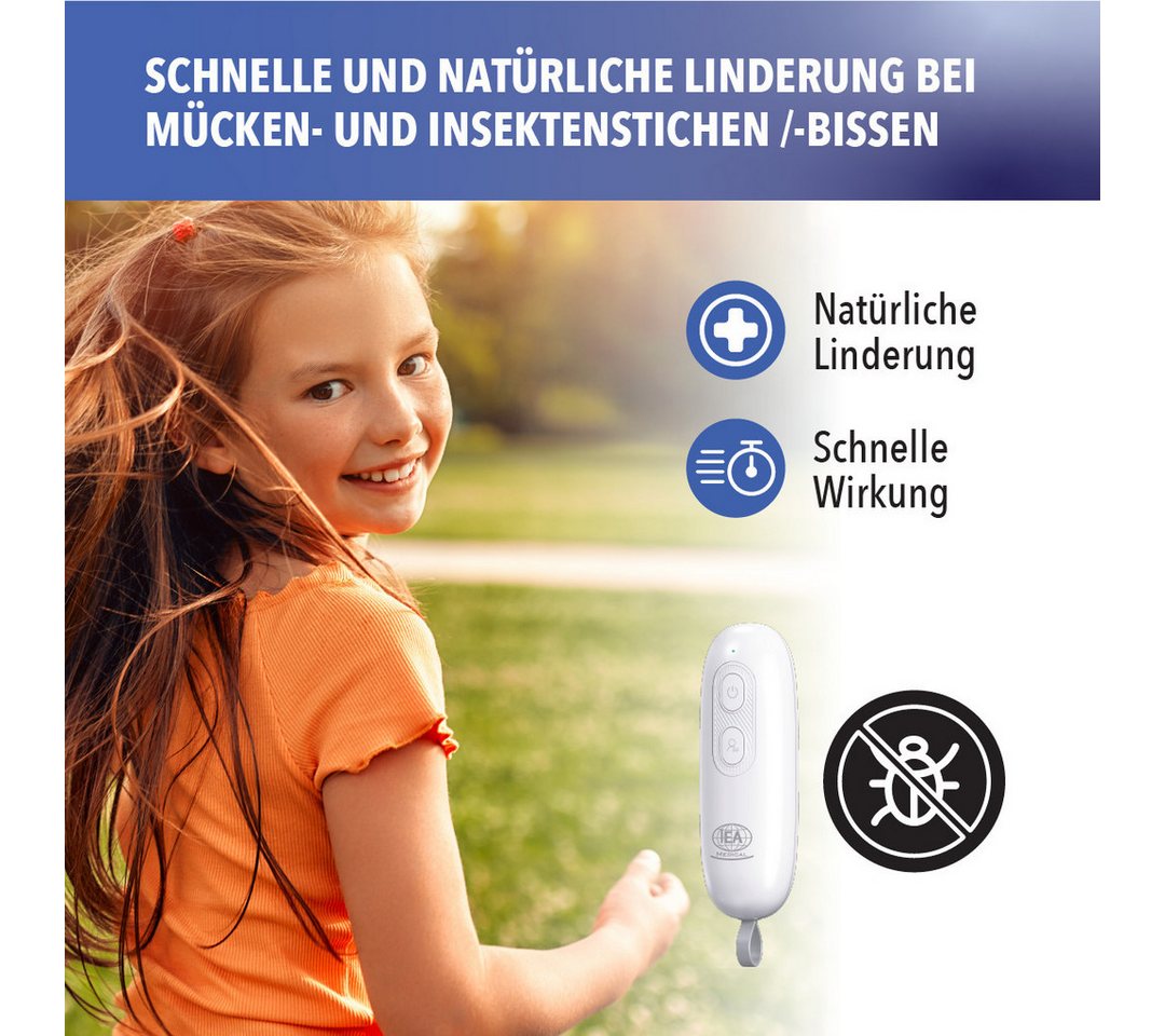 IEA Medical Insektenstichheiler IEA Medical Insektenstichheiler IBR30, Komplettset, Juckreizstopper, lindert Juckreiz & Schwellungen ohne chemische Stoffe