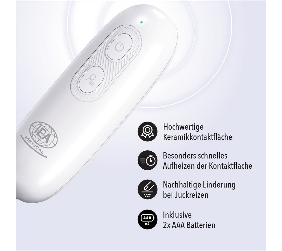 IEA Medical Insektenstichheiler IEA Medical Insektenstichheiler IBR30, Komplettset, Juckreizstopper, lindert Juckreiz & Schwellungen ohne chemische Stoffe Bild 4