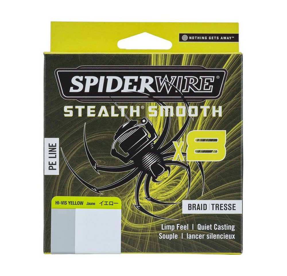 Spiderwire Angelschnur Spiderwire STEALTH SMOOTH 8 YELLOW 150m 300m, 0.07 m Länge, (150m oder 300m) Bild 4