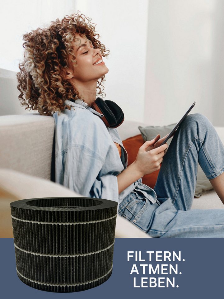 Comedes Ersatzfilter einsetzbar statt Philips FY3401/00 passend für AC3420, AC3421, AC3430 Bild 2