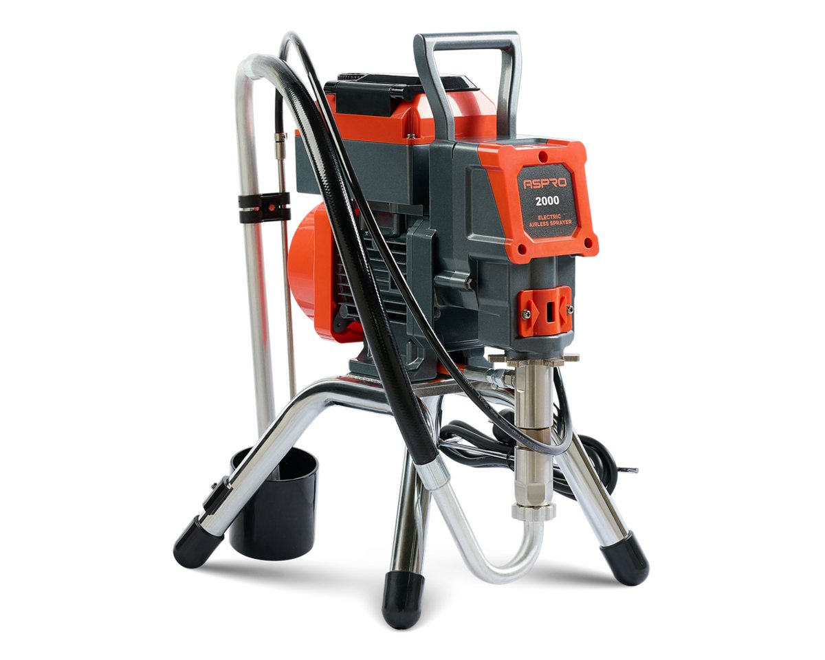 ASPRO Farbsprühgerät Aspro 2000, (Set), 2 l/min, 230 bar Maximaldruck, 1.500 W Leistung