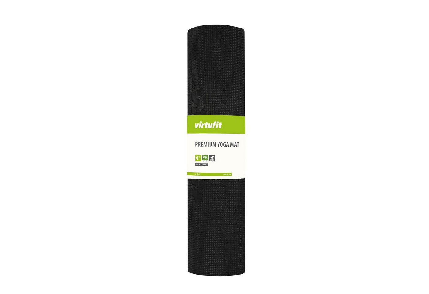 VirtuFit Yogamatte VirtuFit Premium Yogamat 183 x 61 x 0,4 cm Schwarz Mandala Bild 4