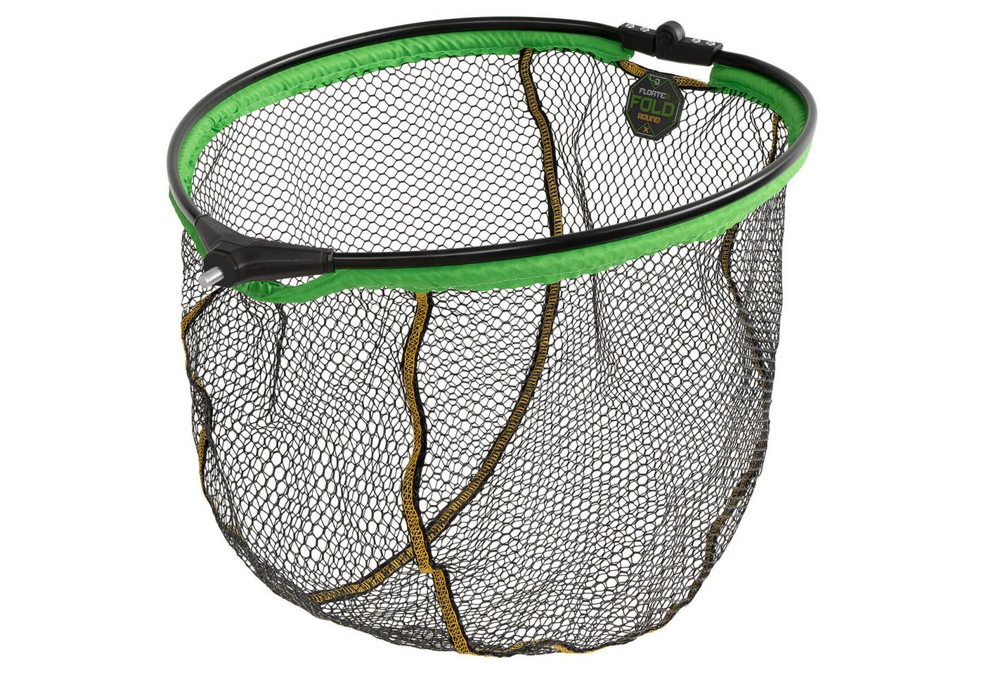 Delphin.sk Angelkescher Delphin Reaxe Floater Kescherkopf Schwimmend Gummiert Faltbar Grün Bild 4