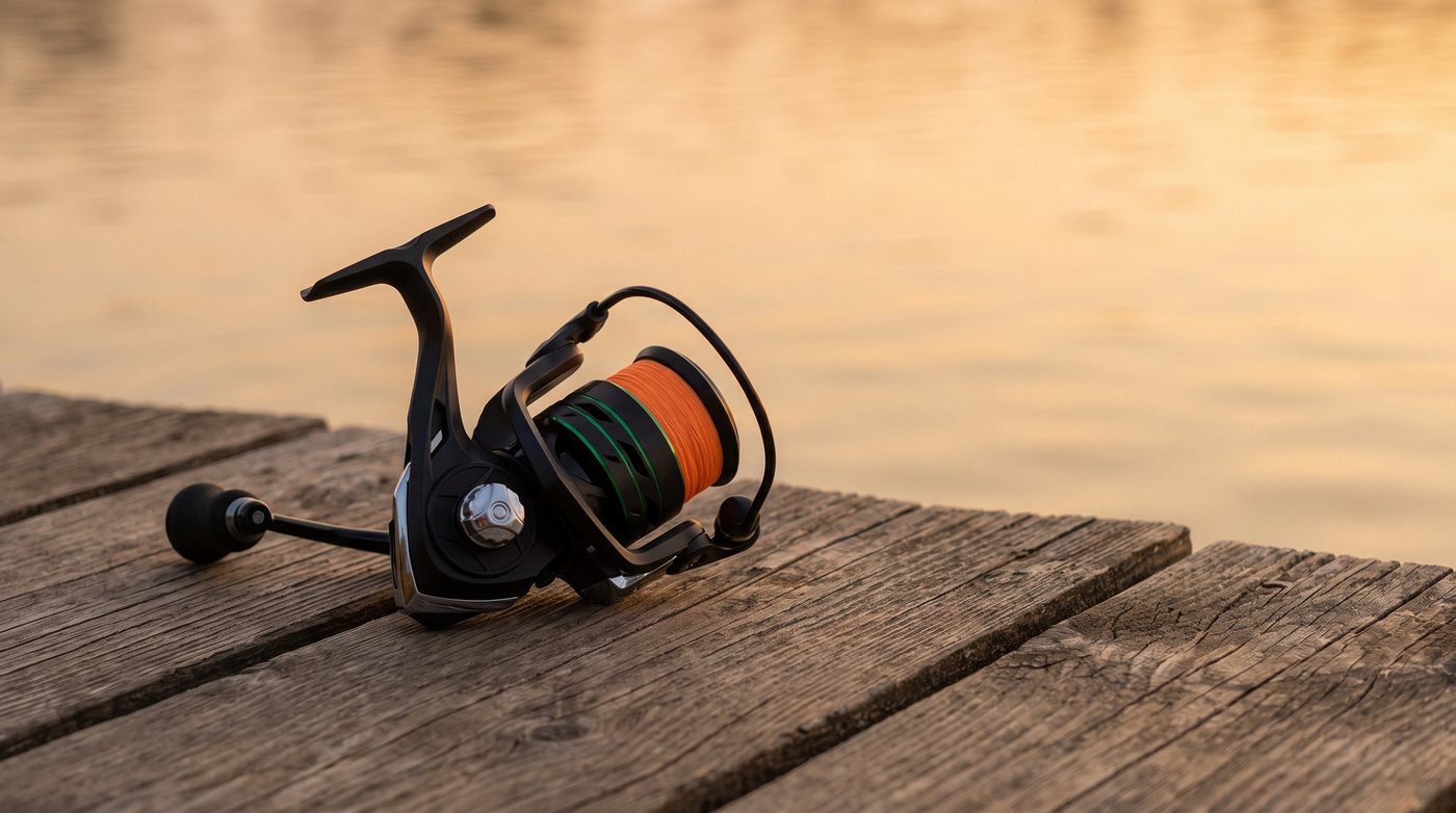 Zite Spinnrolle Reel Base 2000-4000 Frontbremse 5+1 Kugellager Spinning Angelrolle)
