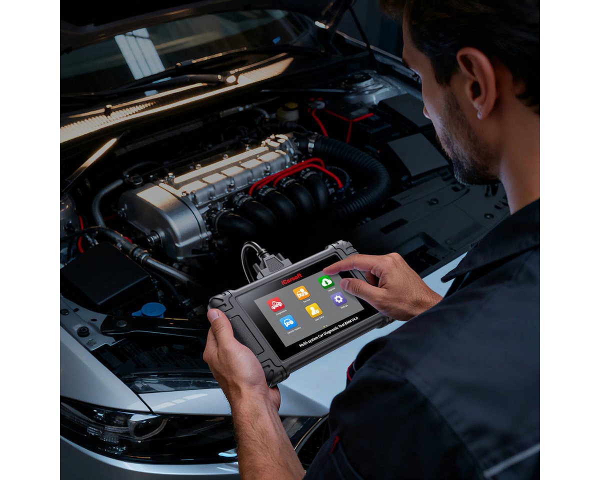 iCarsoft Kfz-Diagnosegerät BMM V4.0 für BMW / MINI / Rolls‑Royce Fahrzeuge, Professionelle Diagnose- und Servicefunktionen Bild 5