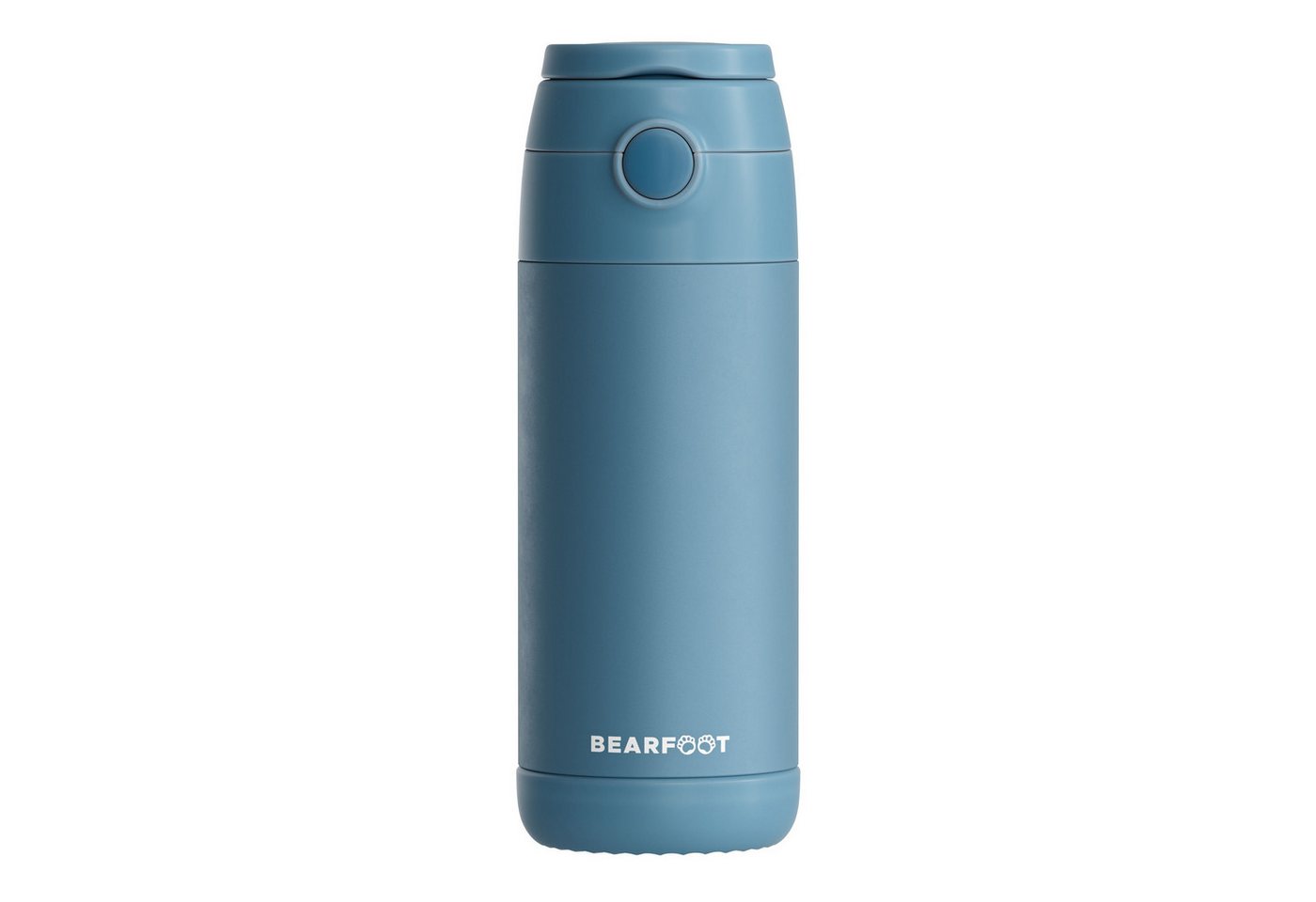 BEARFOOT Trinkflasche Thermo Kinder Trinkflasche Edelstahl - blau, Thermosflasche, auslaufsicher, Edelstahl, Kinderflasche, BPA-frei Bild 4