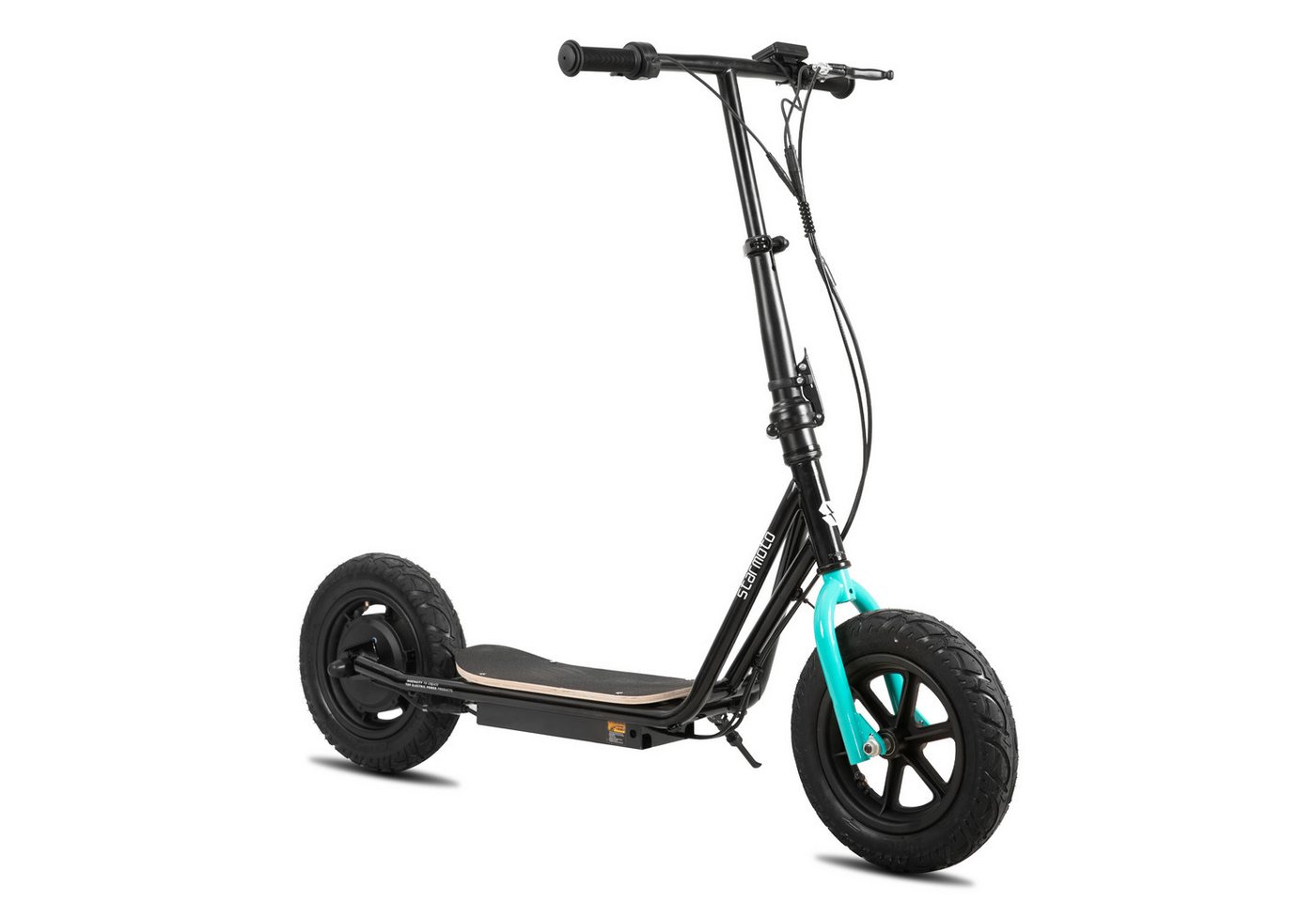 HILAND E-Scooter Faltbarer Kinder‑Elektroroller, 250W‑Motor, 6‑12 Jahre, Daumengashebel, 22 km/h Bild 4