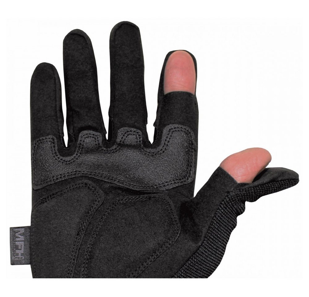 MFHHighDefence Multisporthandschuhe Tactical Handschuhe Attack von MFH HighDefence (Tactical Handschuhe, Attack) Umklappbare Finger für Flexibilität Bild 2