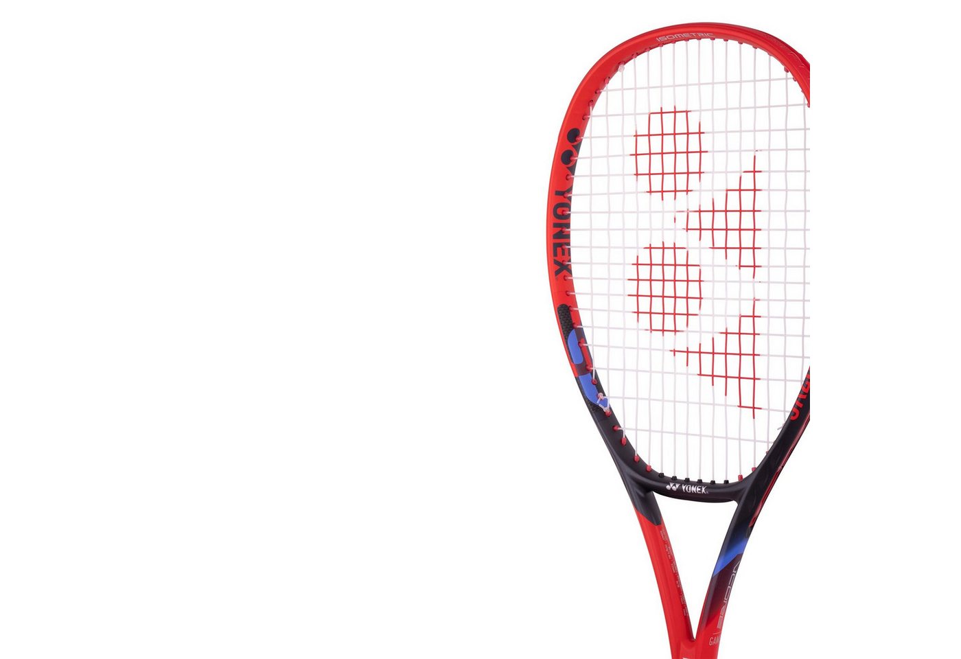 Yonex Tennisschläger VCore (7th Generation) #23 Game 100in/265g/Allround rot - besaitet