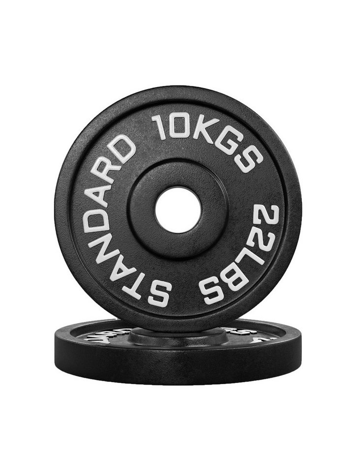 ATLETICA Hantelscheiben Iron Plates, Paar, Paarweise von 1,25 bis 25 kg, Ø 50 mm, 2.5 kg Bild 4