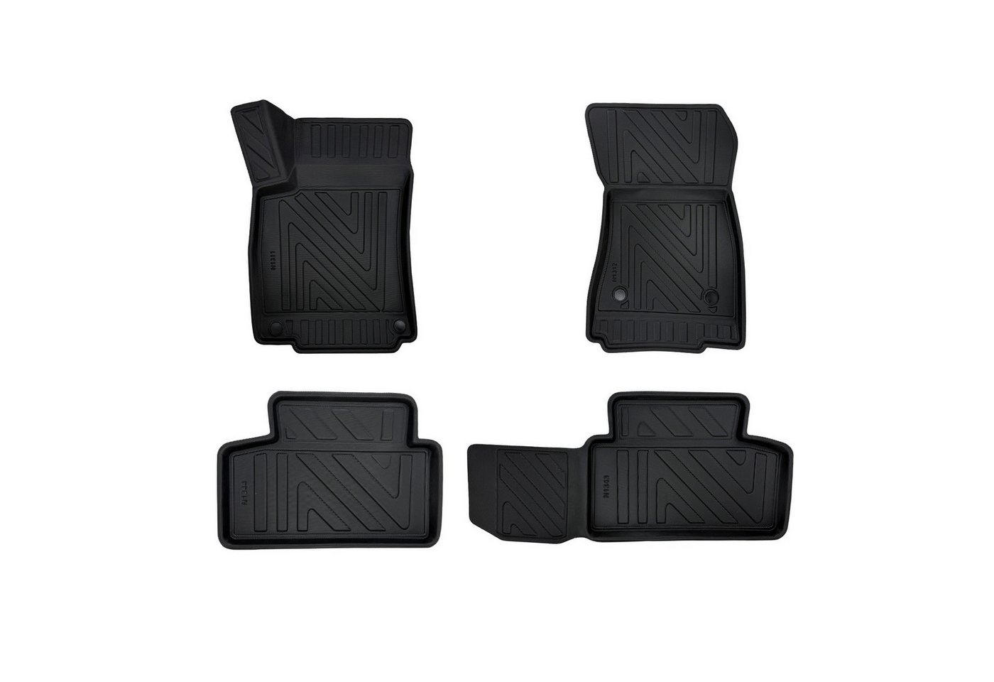 fussmattenprofi.com Auto-Fußmatte 3D Auto Fussmatten für Mercedes GLB X247 2019-2025 (1 St), für Mercedes Mercedes GLB Bild 4