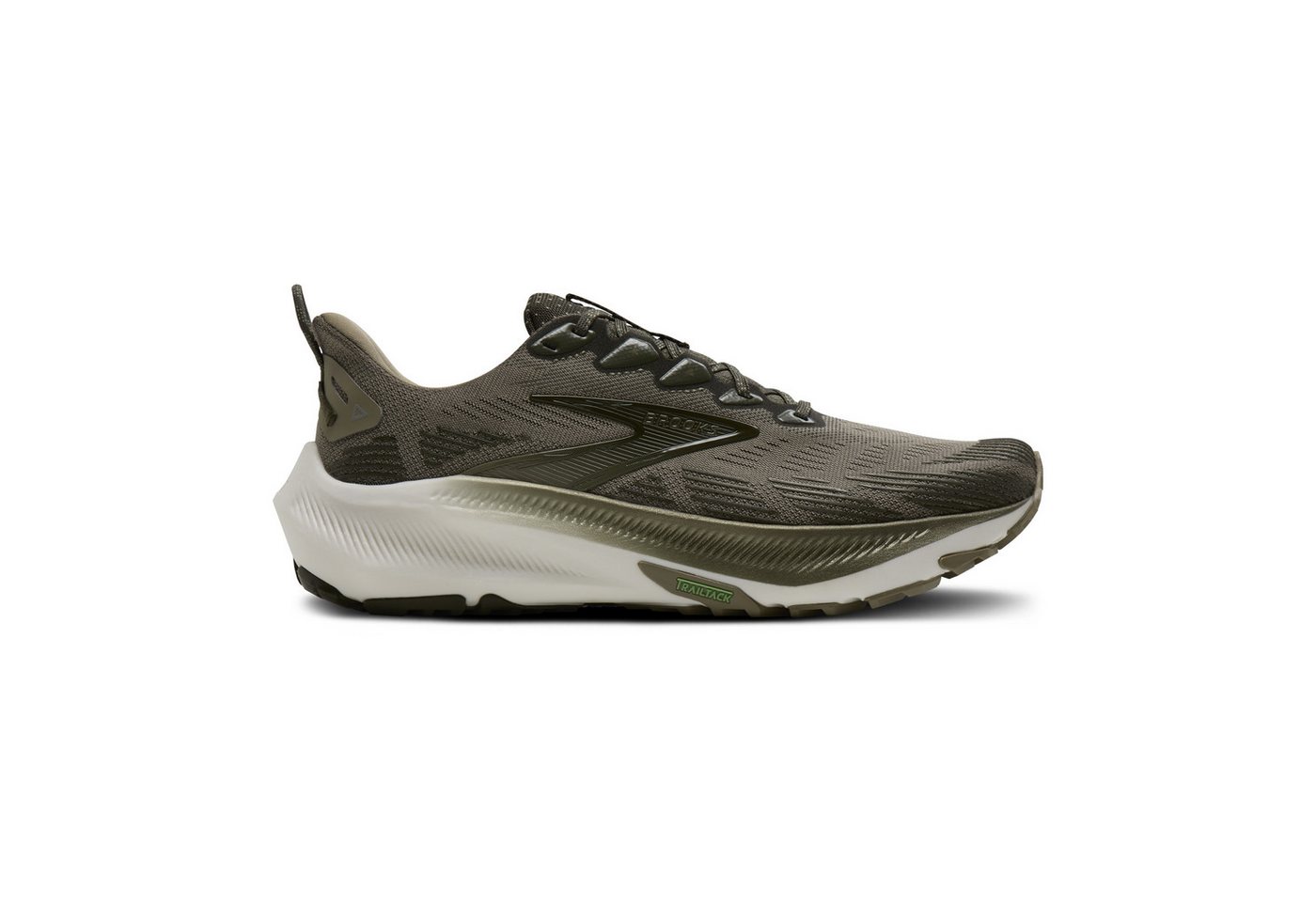 Brooks Ghost Trail OLIVE/OLIVE/METALLIC Laufschuh