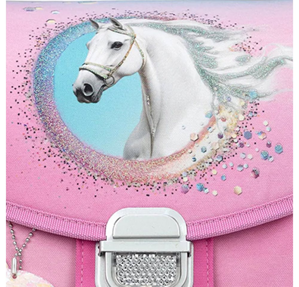 Belmil Schulranzen Set Classy 10-teilig 2026 Mädchen Horse Dreams Hooves Pinky Bild 2