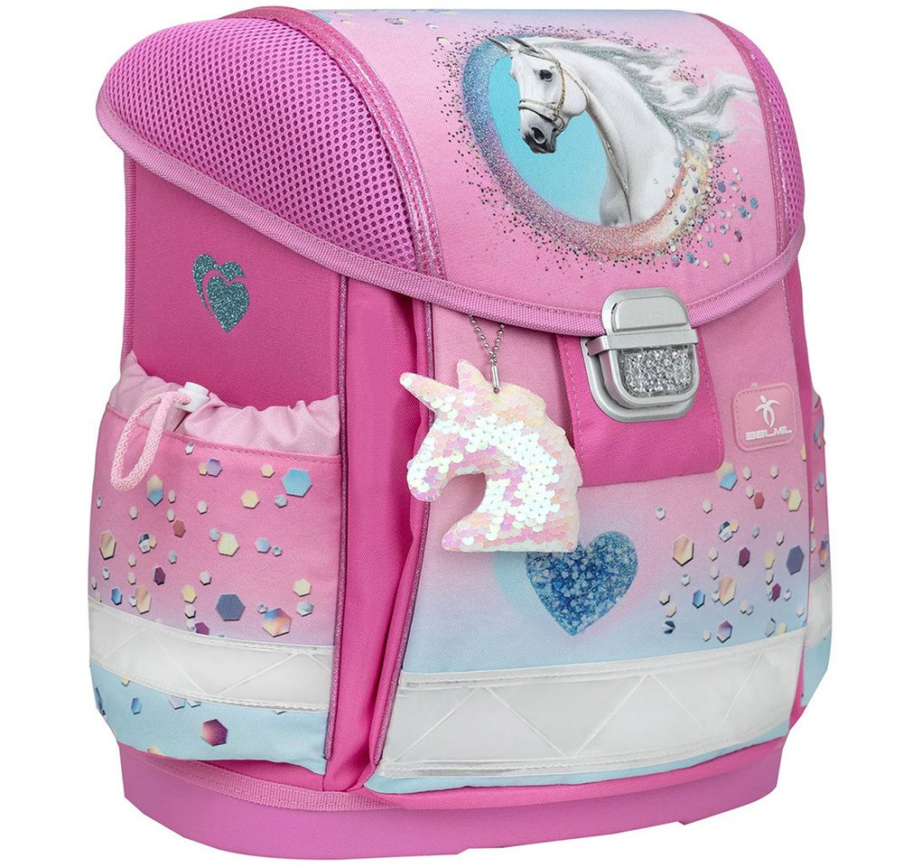 Belmil Schulranzen Set Classy 10-teilig 2026 Mädchen Horse Dreams Hooves Pinky Bild 4