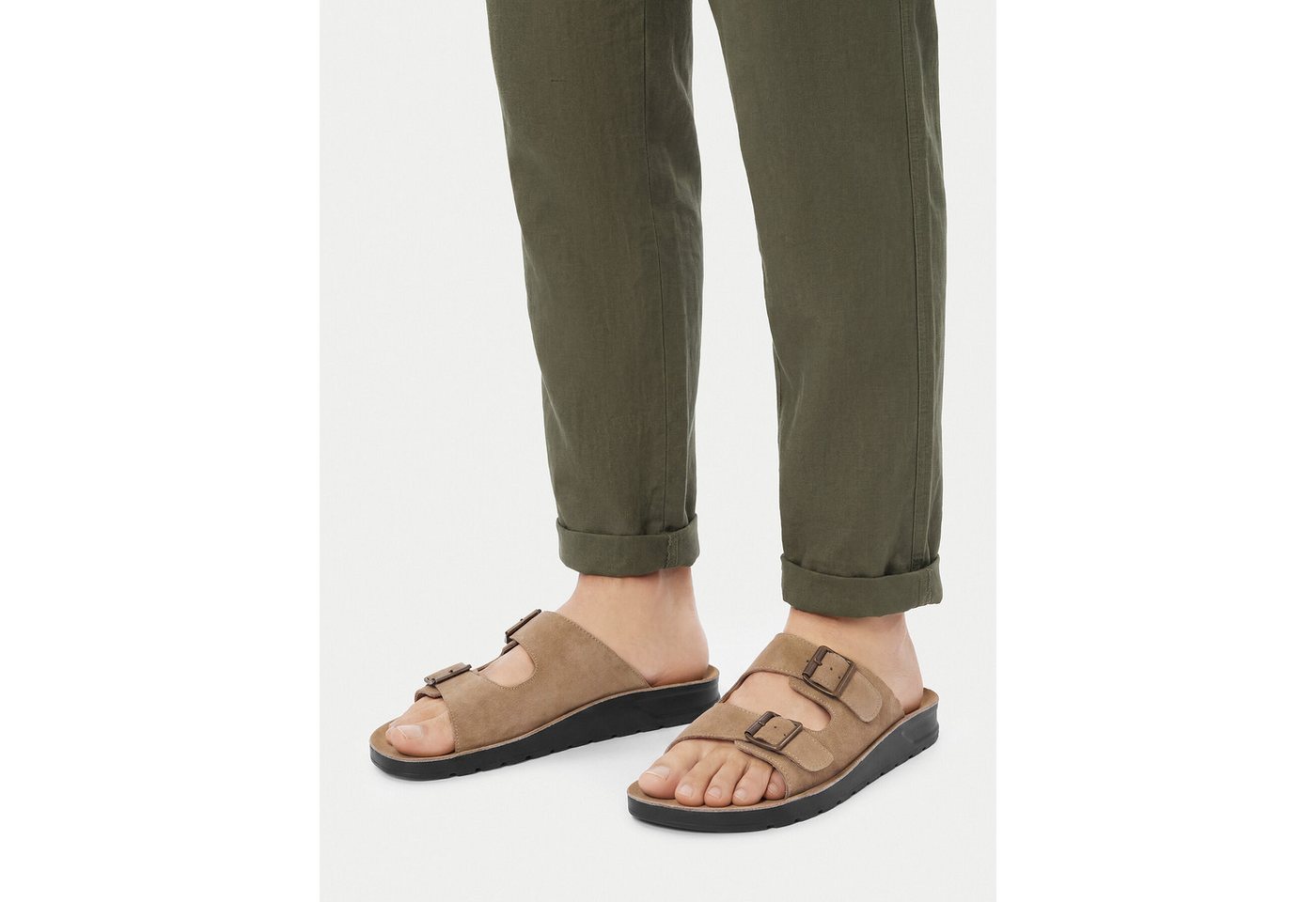LASOCKI Lasocki Herren-Flip-Flops Beige Badepantolette