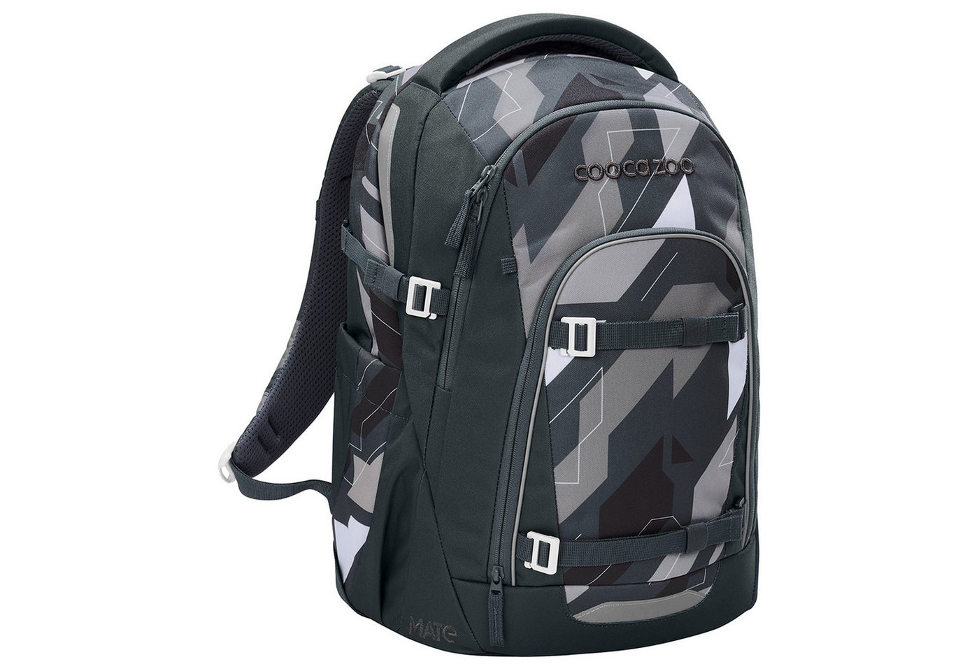 coocazoo Schulrucksack Mate - Schulrucksack 44 cm (Dark Race) Bild 4
