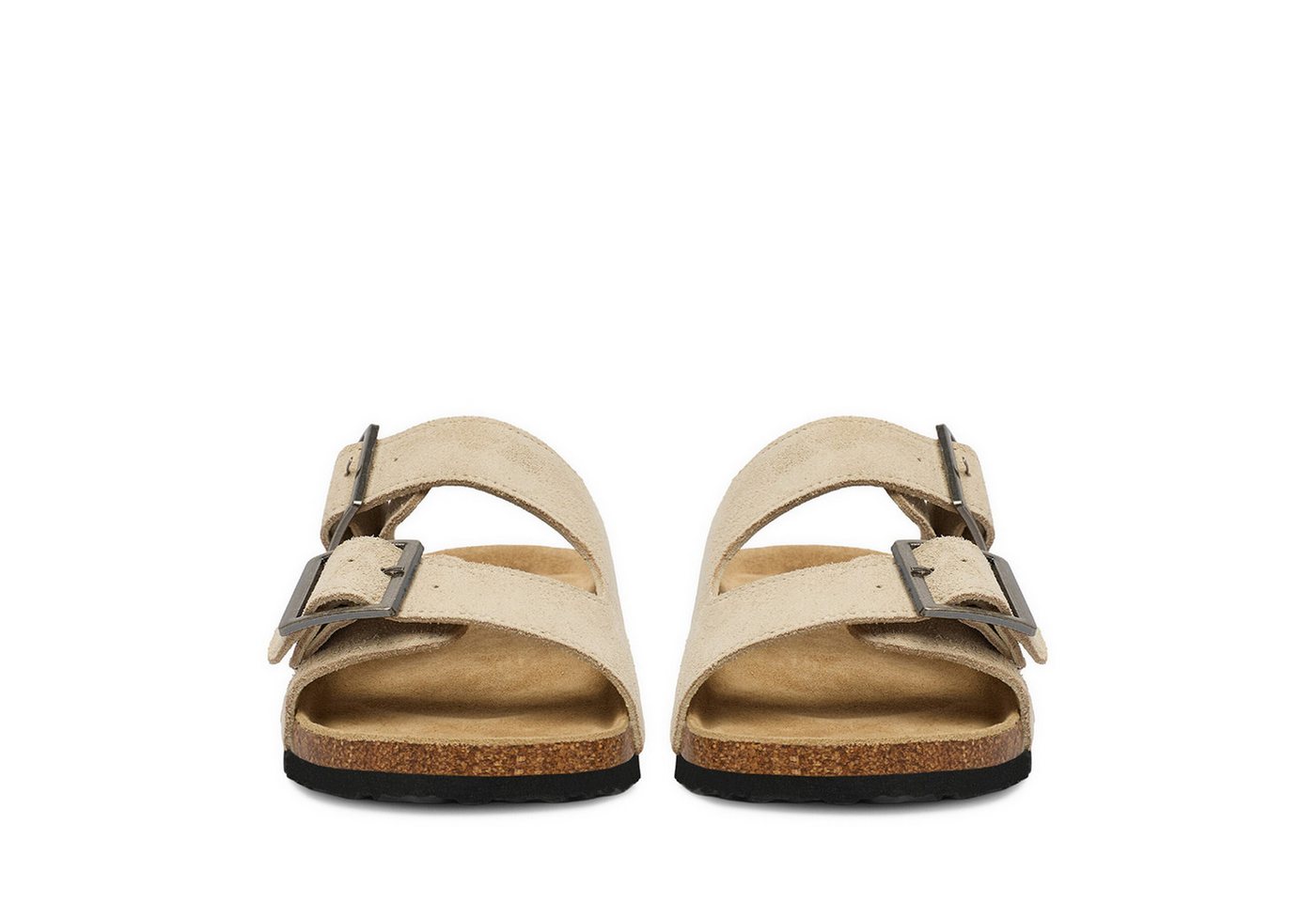 Go Soft Go Soft Herren-Flip-Flops, Beige Badepantolette Bild 3