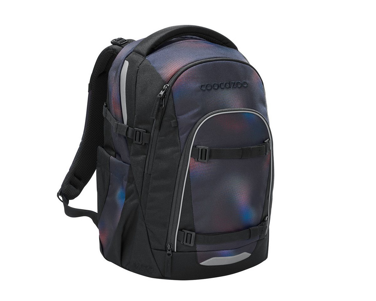 coocazoo Schulranzen Schulrucksack-Set MATE Rainbow Illusion 3-teilig (3-teilig), ergonomisch, Körpergröße: 135 - 180 cm, Easy-Grow-System Bild 2