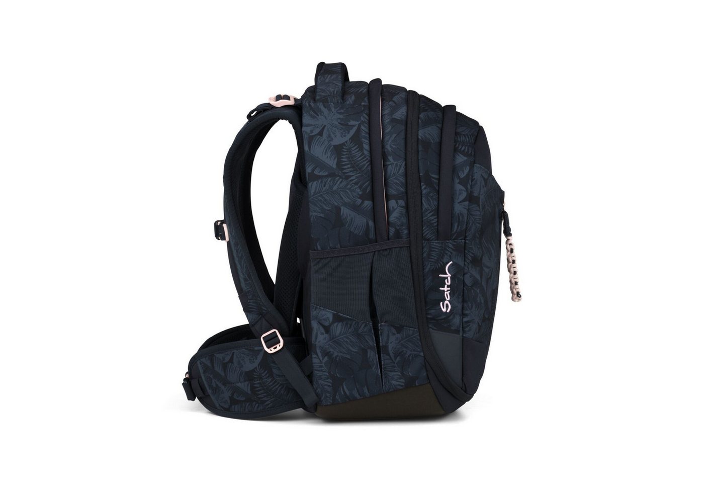 Satch Schulranzen Schulrucksack-Set MATCH Midnight Jungle 2-teilig (2-teilig), Schulranzen, ergonomisch, 30 + 5 Liter, 4 Fächer Bild 2