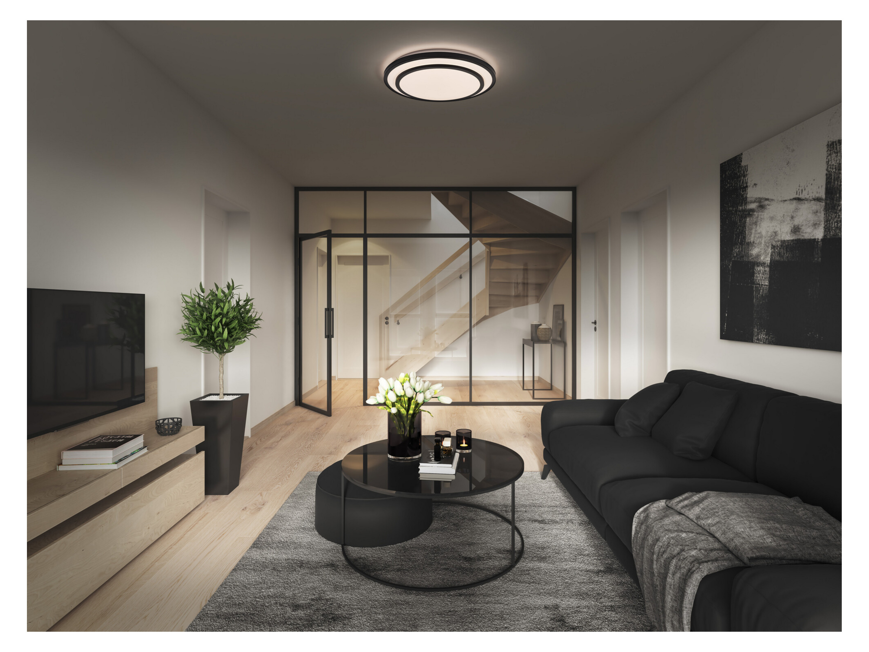 OSRAM Deckenleuchte »Orbis Berlin« (39 cm, Schwarz) Bild 3