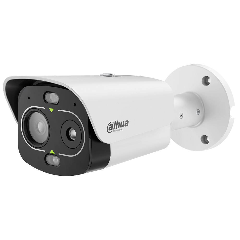 Dahua Wärmebildkamera Bullet DHI-TPC-BF1241-LB3F4-DW-S8-V1 mit hoher Megapixel Auflösung, Thermalkamera mit Branderkennung