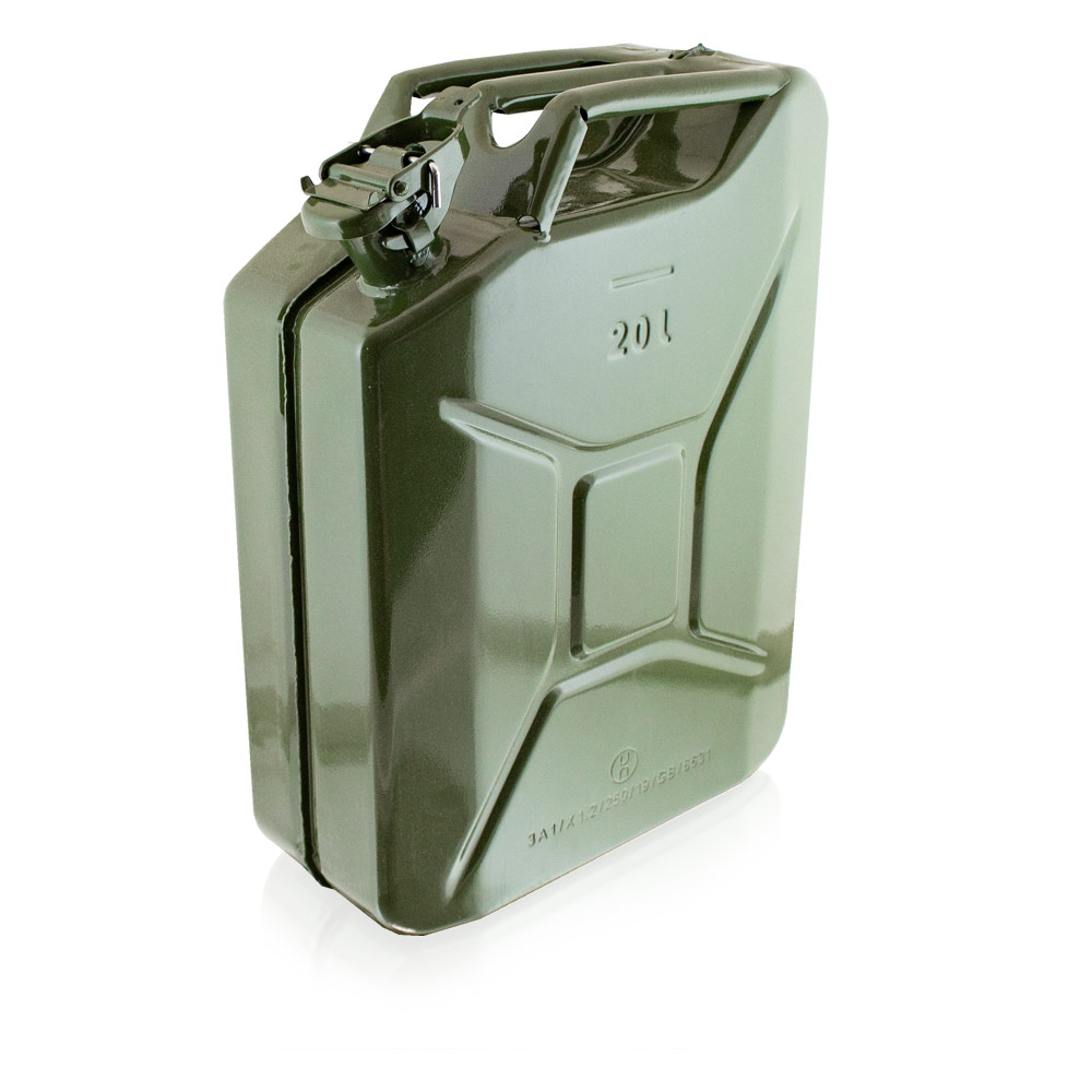 20l Stahl Benzinkanister Kraftstoffkanister Kanister Un Zulassung (20 Liter)