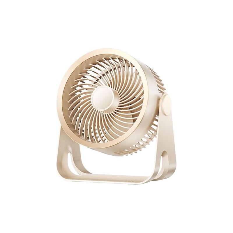 Leiser, Per Usb Aufladbarer Tischventilator (16,9 X 18,9 X 9,3 Cm), 360° Neigbar, Kompakt Und Tragbar – Ideal Für Wohnzimmer, Schlafzimmer Und Camping.