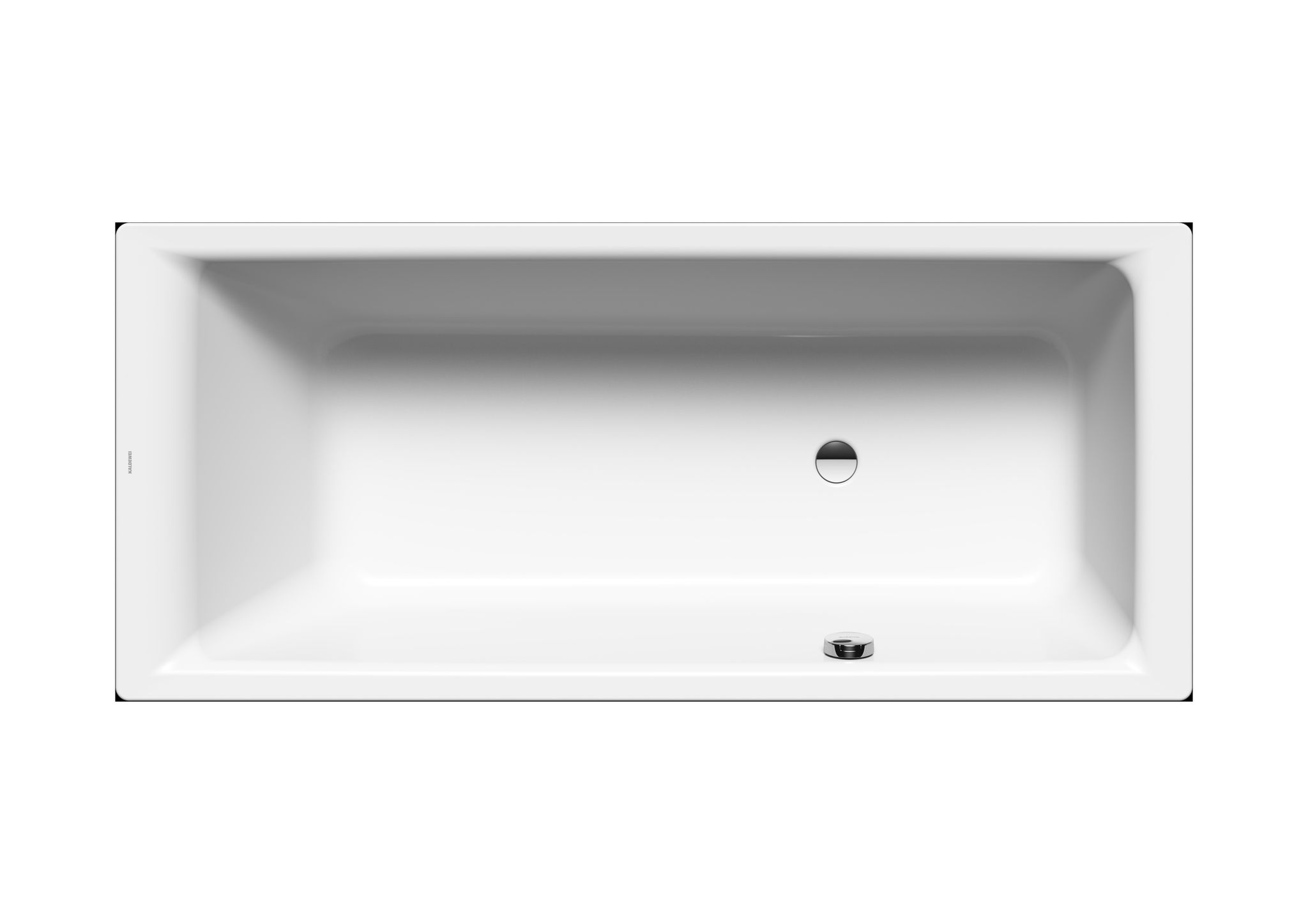 Kaldewei - Badewanne Puro 692 170x80cm Mit Seitlichem Überlauf,