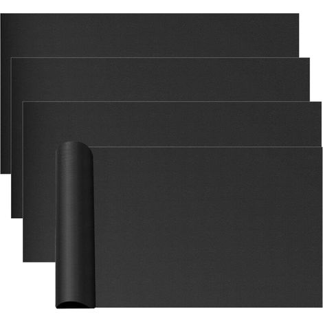 Permanente Kochfolie – 4 Stück, 40 × 60 Cm, Backpapier – Wiederverwendbar/antihaftbeschichtet/zuschneidbar
