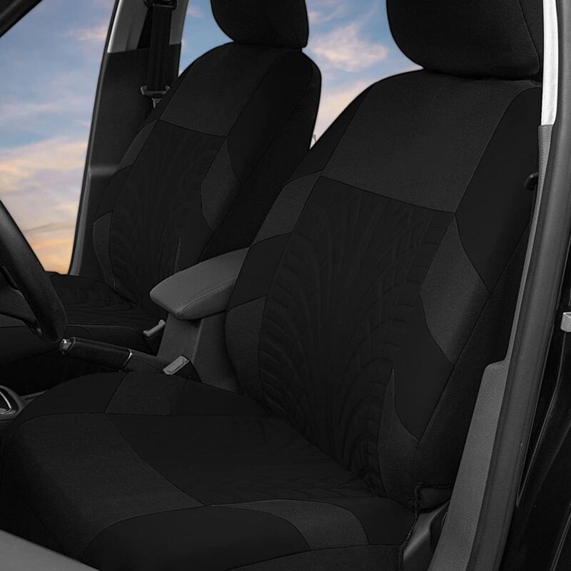 Autositzbezug – 1 Set, Universal-5-sitzer-autositzbezug – Passend Für Renault Clio (1990–2025), Schwarz