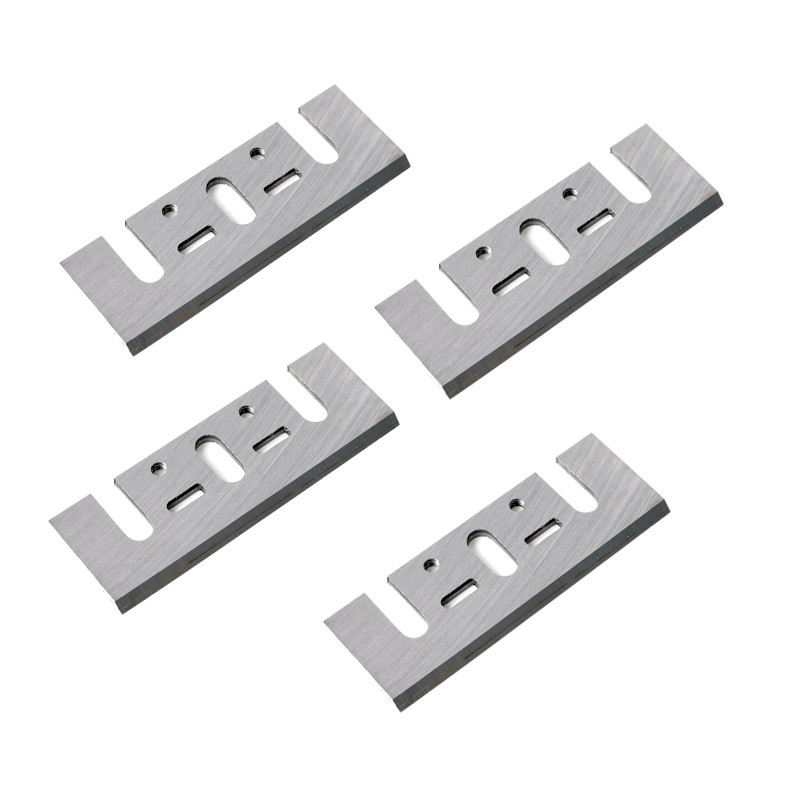 4 Stück 3-1/4 Zoll Werkzeughobelmesser Ersatzmesser Für Elektrohobel Hss Hobelmesser Für Hitachi Ryobi Makita 1900b