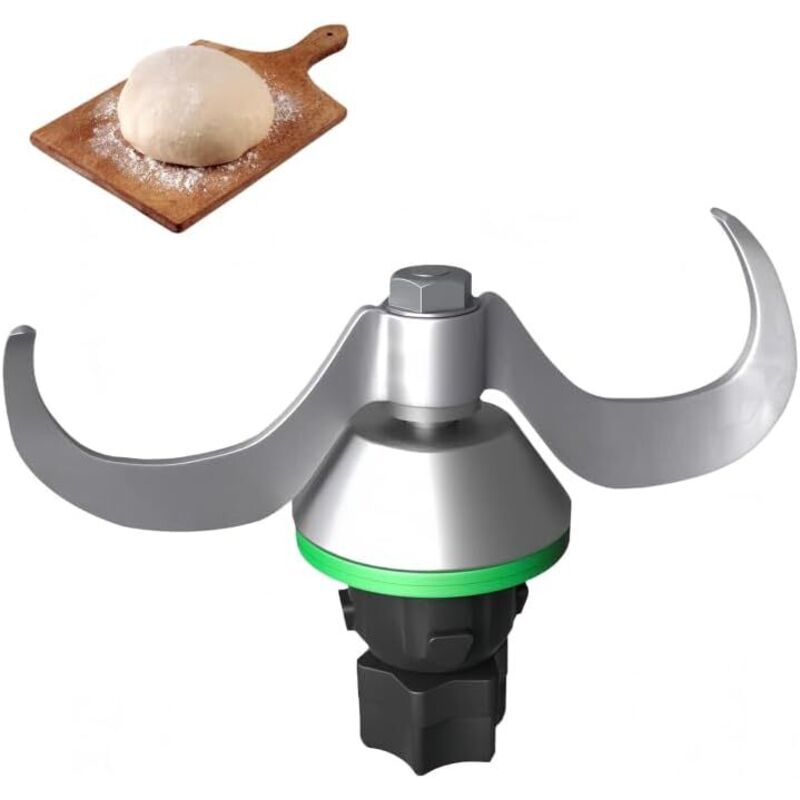 Teigmesser Kompatibel Mit Thermomix Tm5 Und Tm6 – Klinge Aus Edelstahl Zum Kneten Von Brotteig