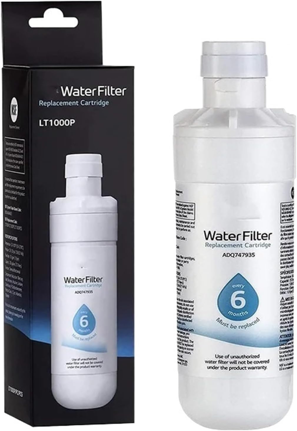 Ersetzt Den Kühlschrank-wasserfilter, Kompatibel Mit Lg, Lt1000p, Adq74793501, Adq74793502, Mdj64844601, Kompatibel Mit Kenmore 46-9980, 9980. (1 Stück)