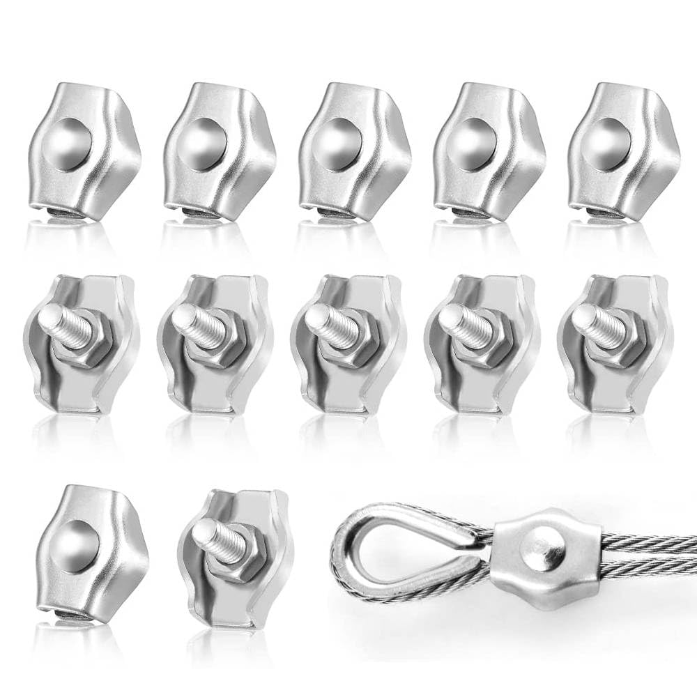 Packung Mit 12 Kabelbindern M4 – 4 Mm – Aus Edelstahl 304 – Zur Befestigung Von Wäscheleinen