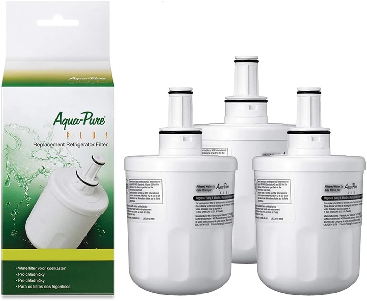 Kühlschrank-wasserfilter, Aqua-pur Da29-00003f Filterkartusche (3 Stück)