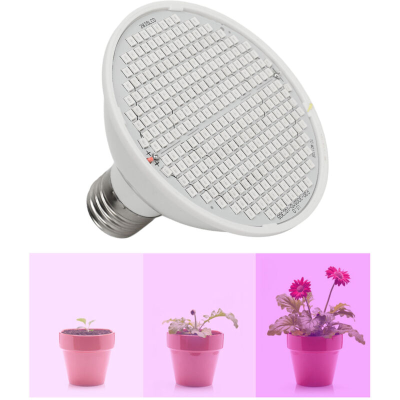 Amxcnoy 300 Led-pflanzenlampe, Rot- Und Blauspektrum, E27-sockel, Zimmerpflanzenlampe, Anzuchtlampe, Ac 85–265 V