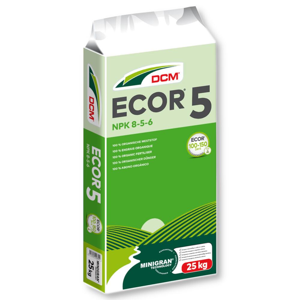 Dcm Ecor® 5 Dünger 25 Kg Organisch Obst Gemüse Naturdünger
