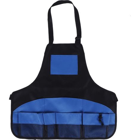 Gartenschürze, Wasserdichtes 600d Oxford-gewebe, Mehrere Taschen, Multifunktionale Gartenschürze, Arbeitsschürze, Werkzeugaufbewahrung, Gartenzubehör
