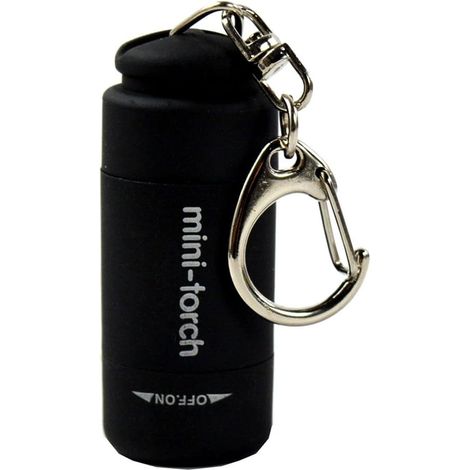 Tragbare, Wasserdichte Mini-usb-aufladbare, Ultrahelle Led-taschenlampe Mit Schlüsselanhängerfunktion, Wasserdichte Notleuchte