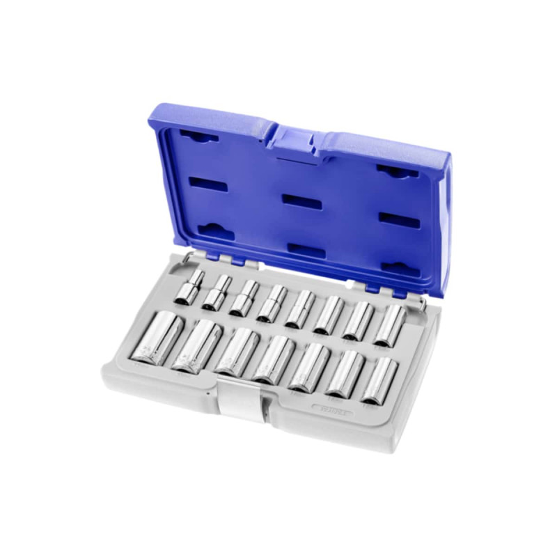 Expert 15 Piece 3/8' Deep Socket Set