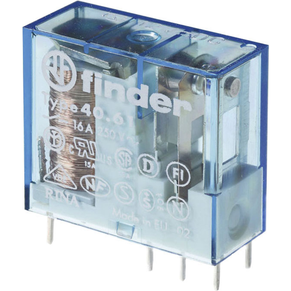 Finder 40.61.9.005.0000 Printrelais 5 V/dc 16 A 1 Wechsler 50 St.