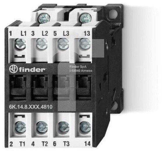 Modularer Schütz Finder 6k.14.8.230.4810 10a 400v Ac3