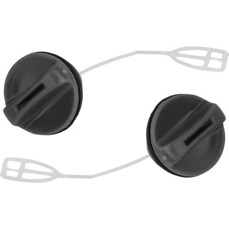 Set Mit 2 Tankdeckeln Für Husqvarna 340, 345, 346, 350, 353, 362, 365 Und 371 Kettensägen – Strapazierfähiges Nylon – Hochwertiger Ersatz