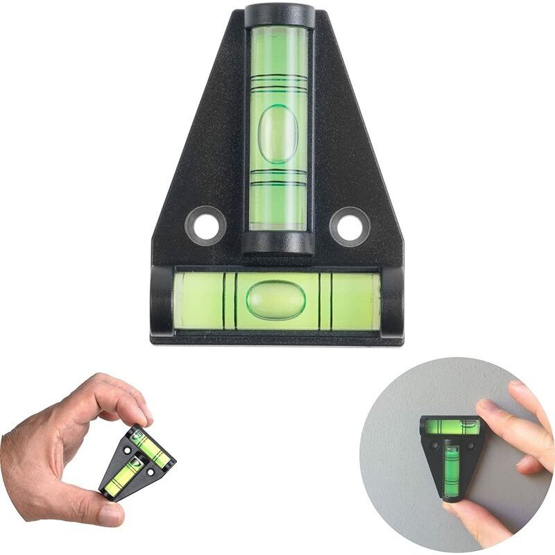 T-förmige Magnetische Wasserwaage, Kleine Und Praktische Wasserwaage Für Wohnmobile, Mit Magnet, Wasserwaage Für Transporter, Nivellierrampe Für Wohnwagen, Campingzubehör, Spirit Level
