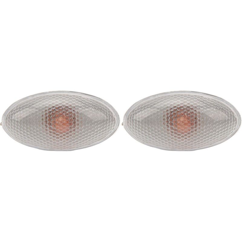 12v Led-seitenmarkierungsleuchten – 2er-pack – Ersatz Für Peugeot 206, 407, 607 – Robustes Kunststoffgehäuse – Gelb