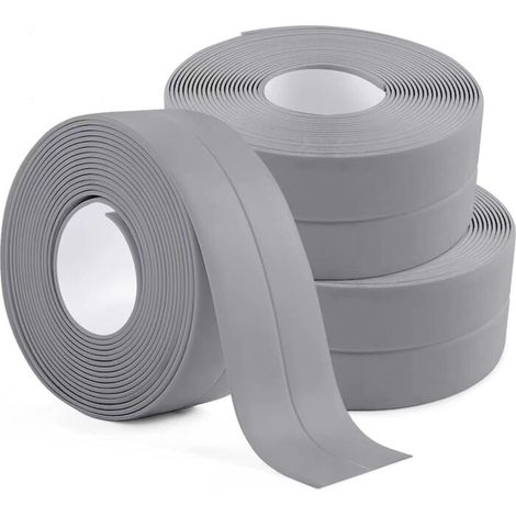 Wasserdichtes, Selbstklebendes Dichtungsband, 3 Rollen – Pvc 3,2 M X 3,8 Cm – Für Fugen In Küche Und Bad – Öl- Und Hitzebeständig